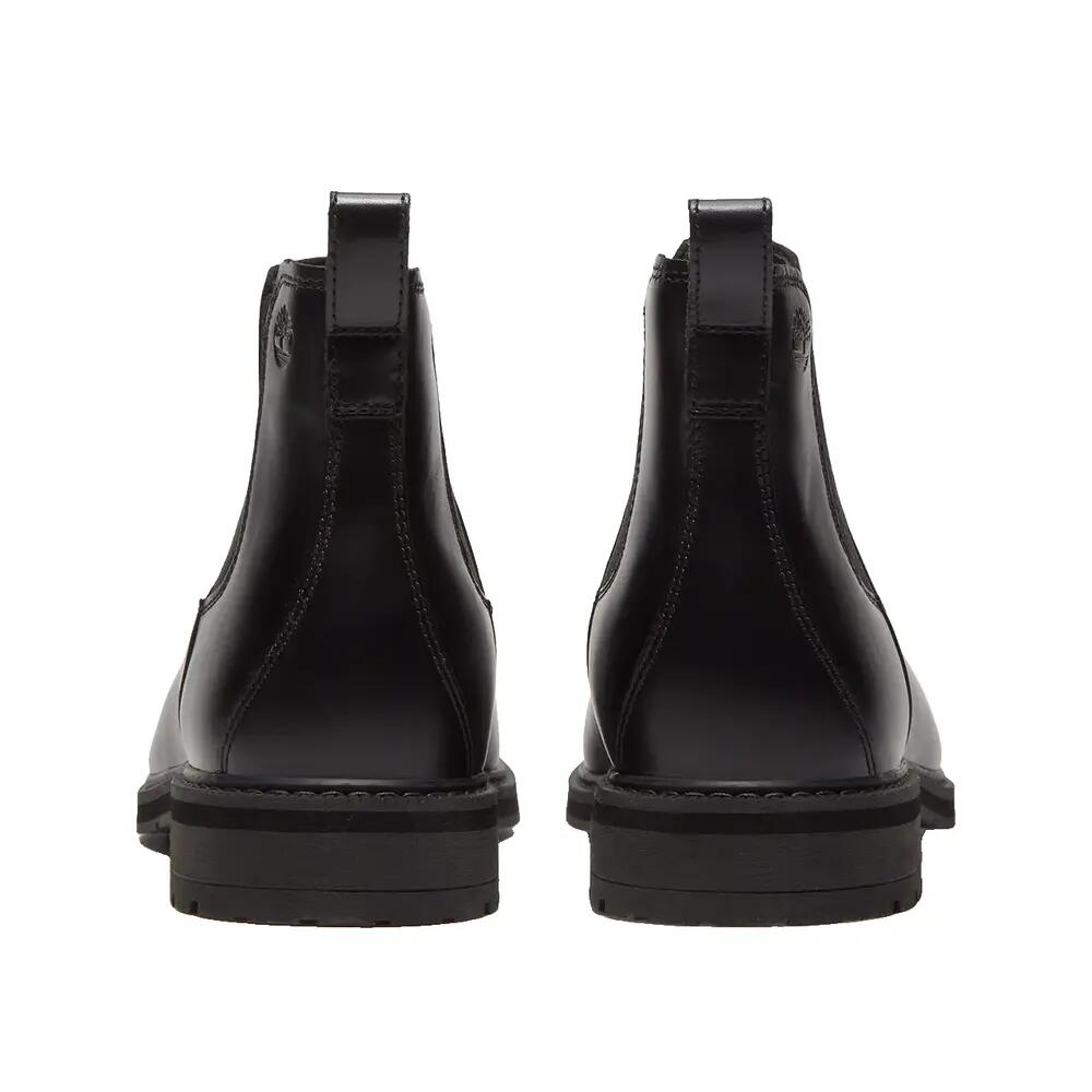 Schwarze Timberland Stormbucks Mid Chelsea Schuhe 4/9