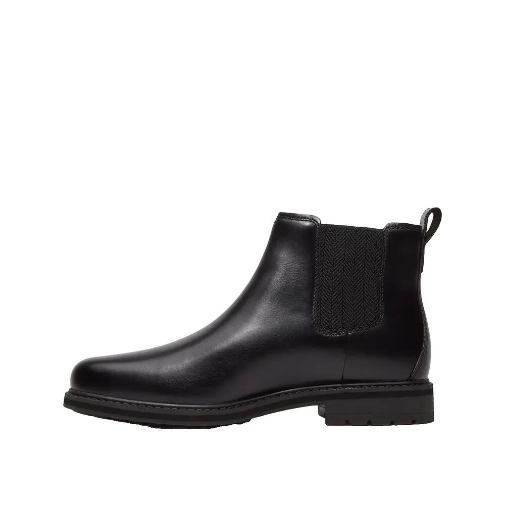 Schwarze Timberland Stormbucks Mid Chelsea Schuhe 3/9