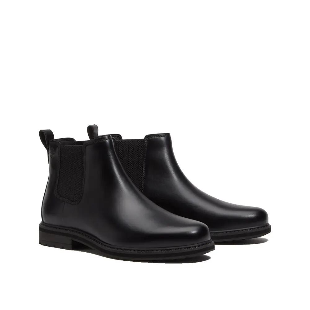 Schwarze Timberland Stormbucks Mid Chelsea Schuhe 2/9
