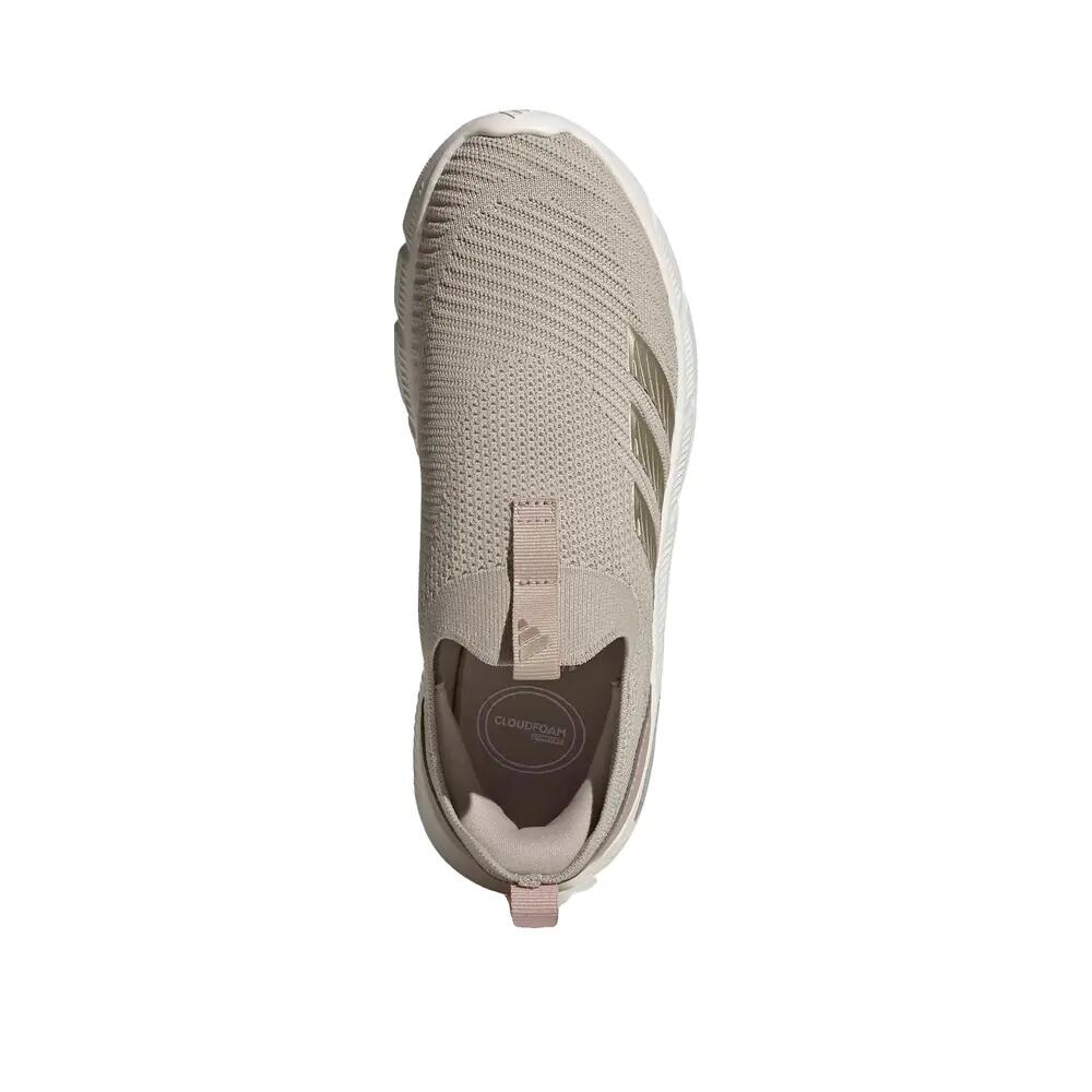 Scarpe adidas Cloudfoam Flex Sock Beige 3/6