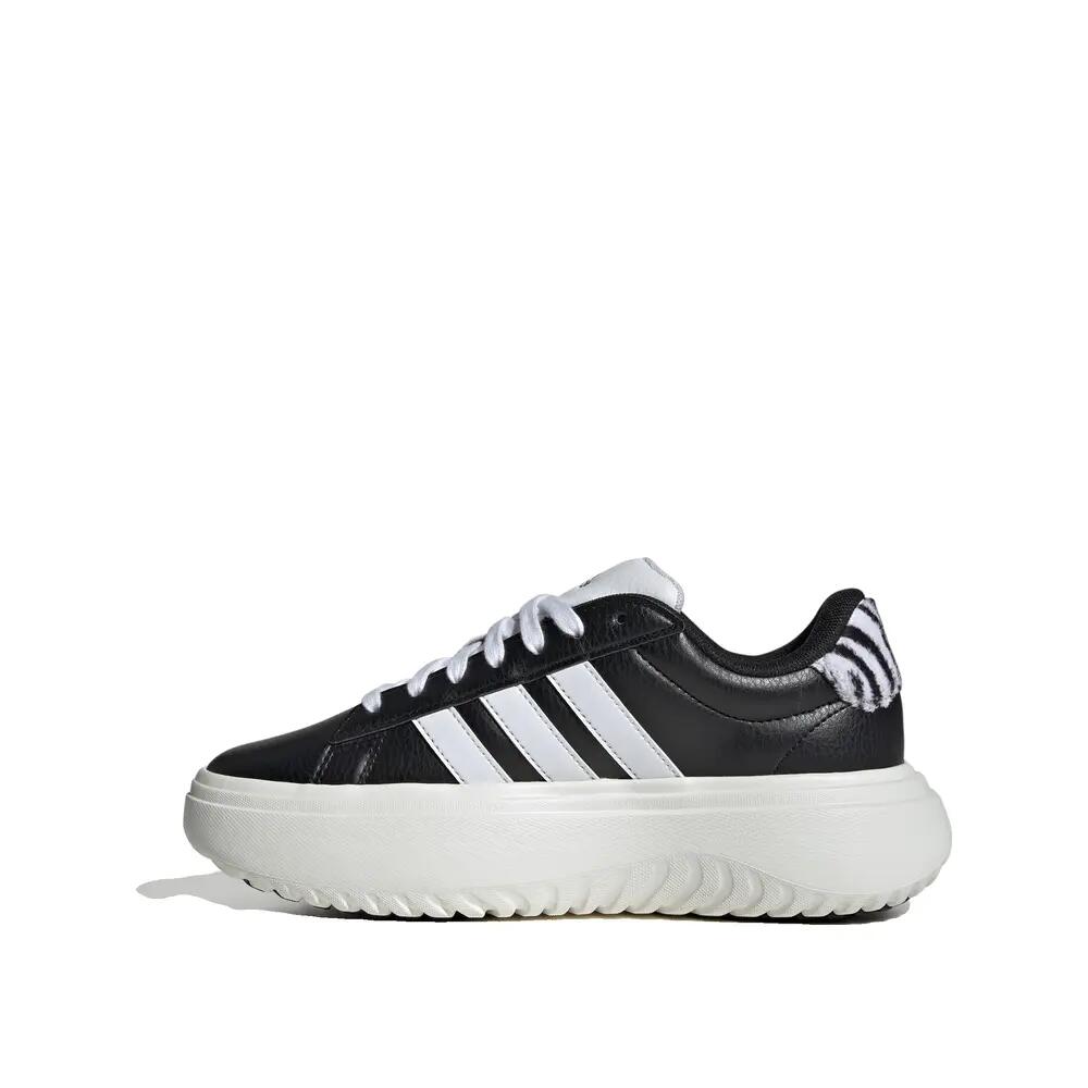 Zapatos adidas Grand Court Platform Negro/Blanco 4/6