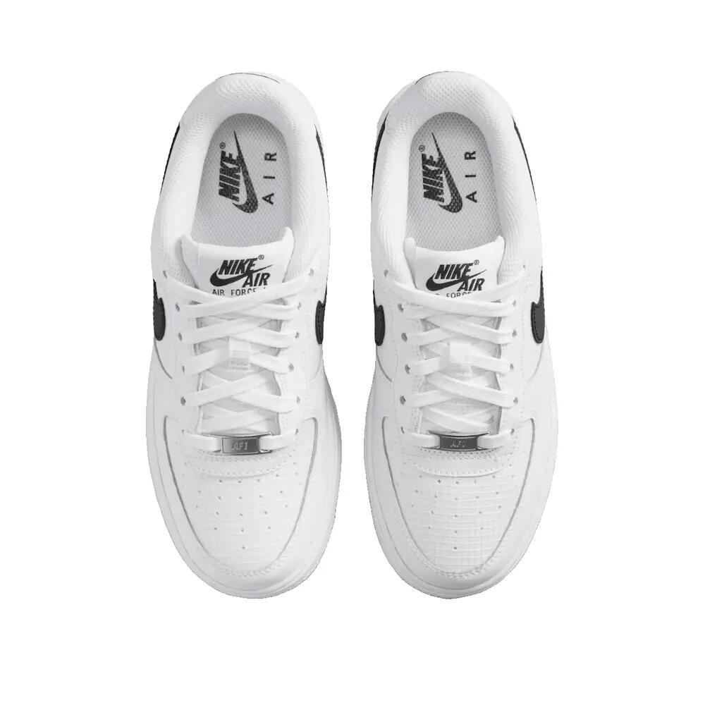 Chaussures Nike Air Force 1 Low Ripstop Blanc/Noir 4/6