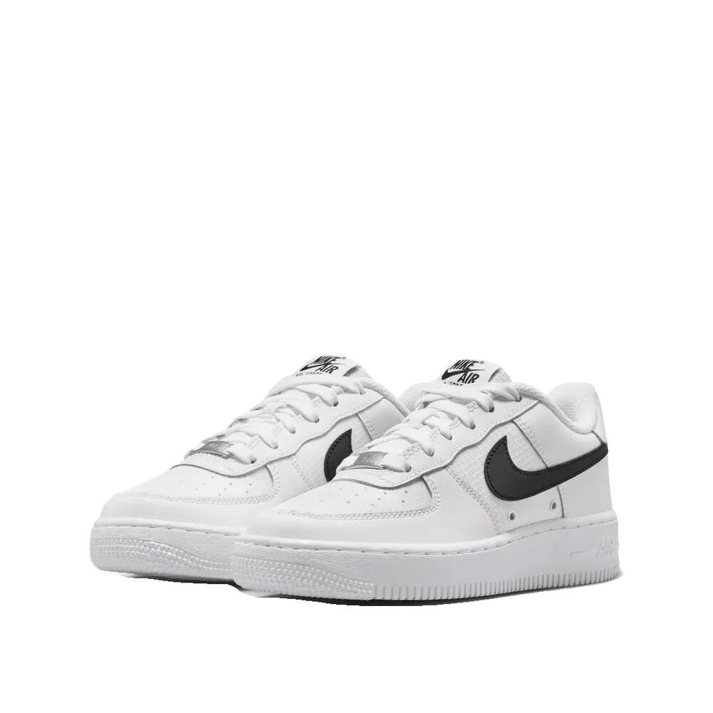 Chaussures Nike Air Force 1 Low Ripstop Blanc/Noir 3/6