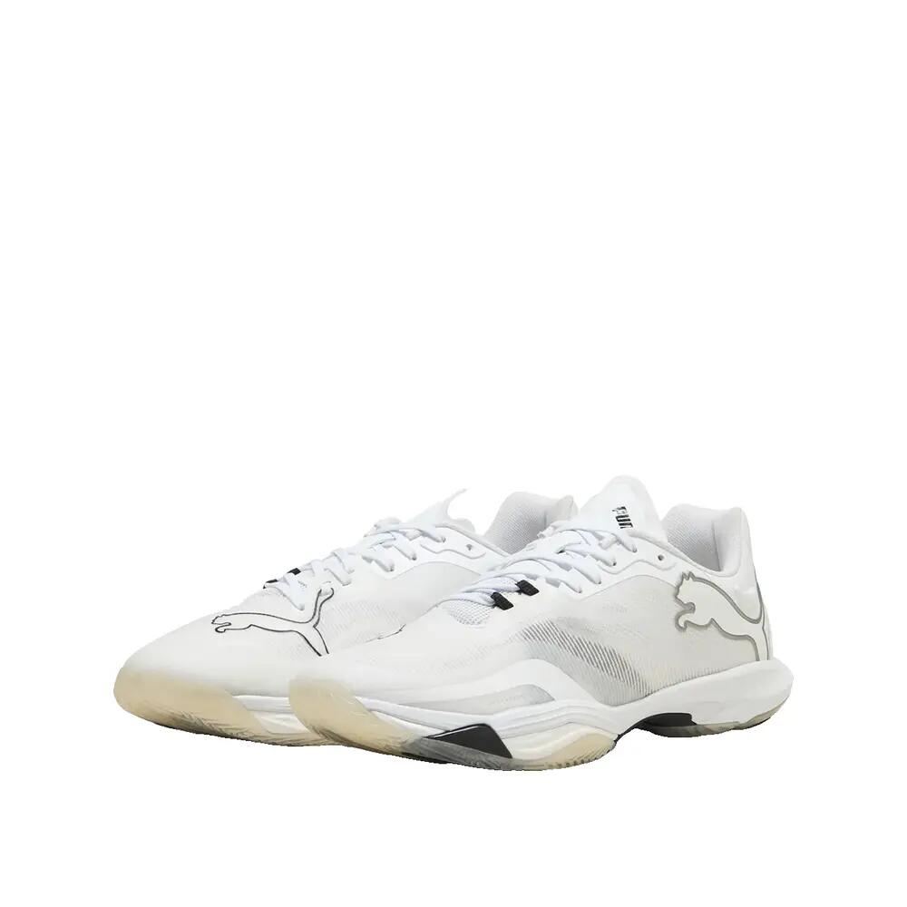Calçado de andebol PUMA Vantage Nitro 2 Branco/Preto/Castanho 2/6