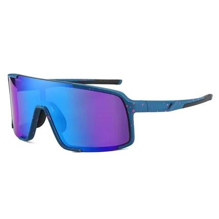 Lunettes de soleil MEIJE Matte Blue Blue Revo.
