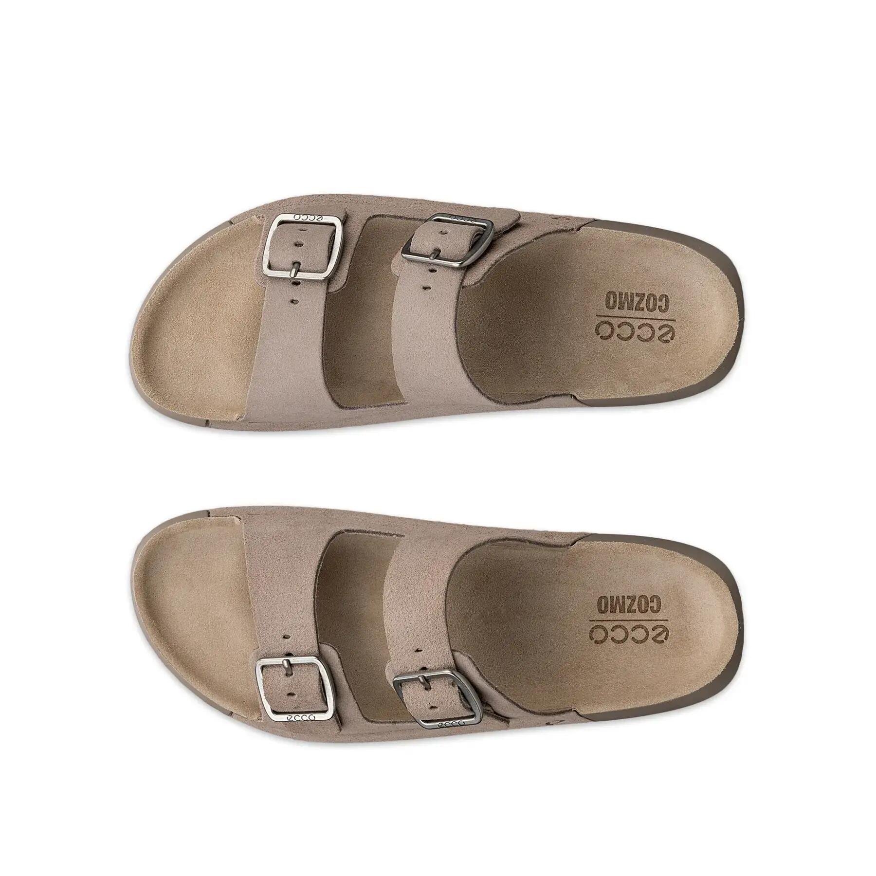 Claquettes en daim deux brides femme Ecco Cozmo 7/7
