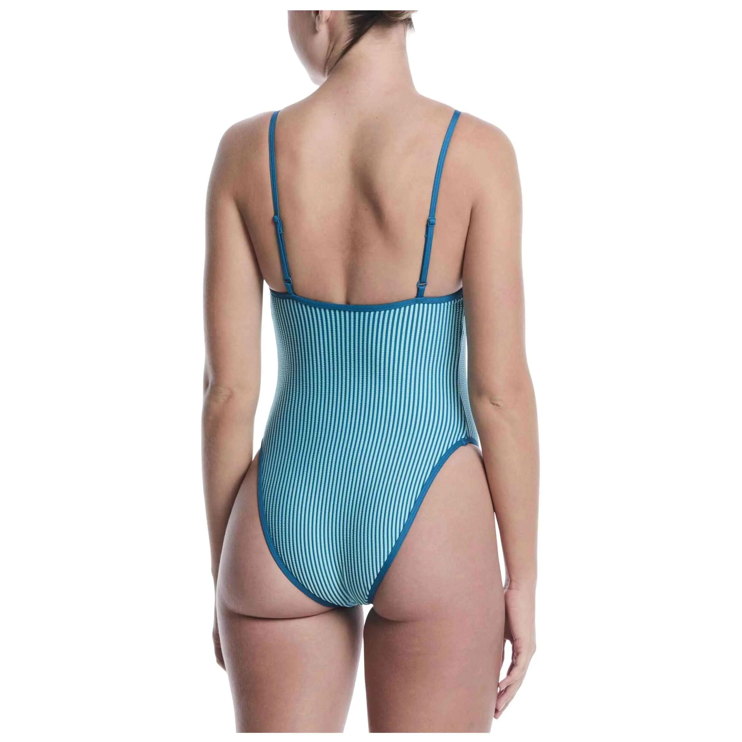 Costume da bagno Nike modello NESSG222-468 per donne 2/4
