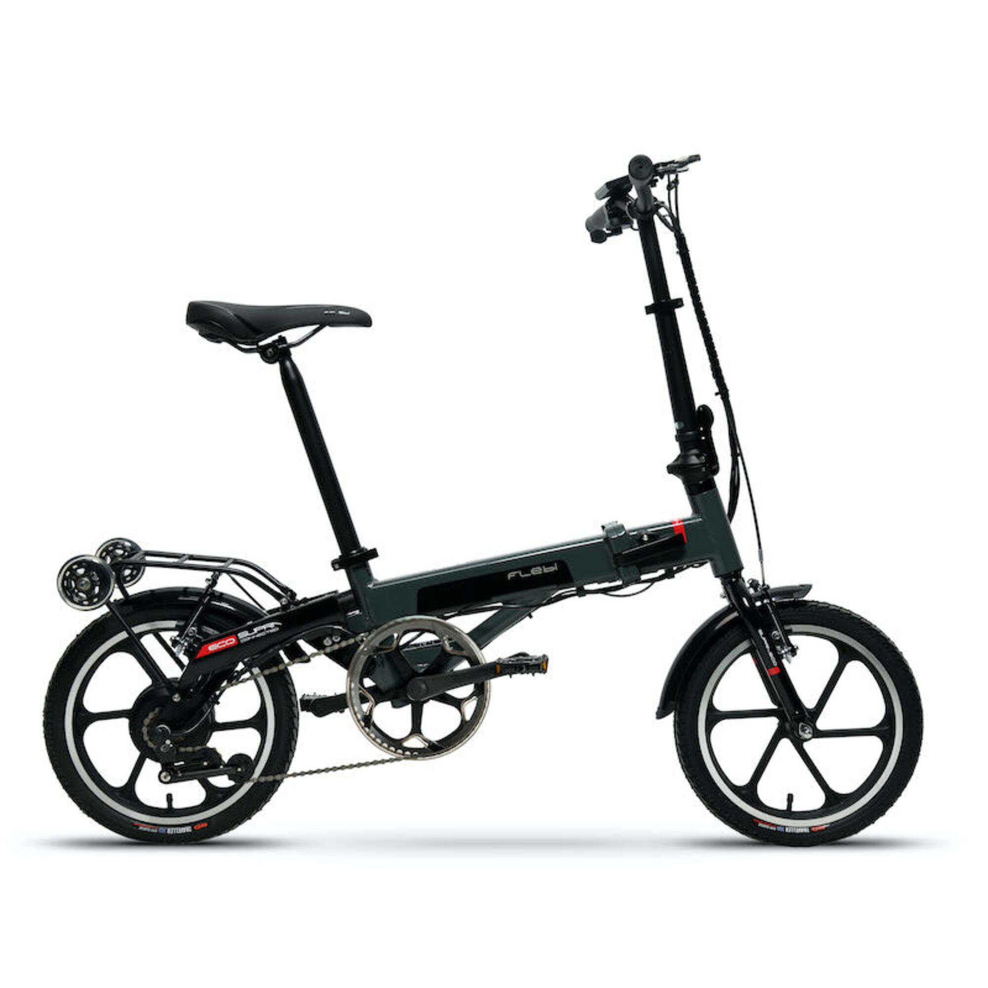 Vélo électrique pliant Supra Eco grey raptor