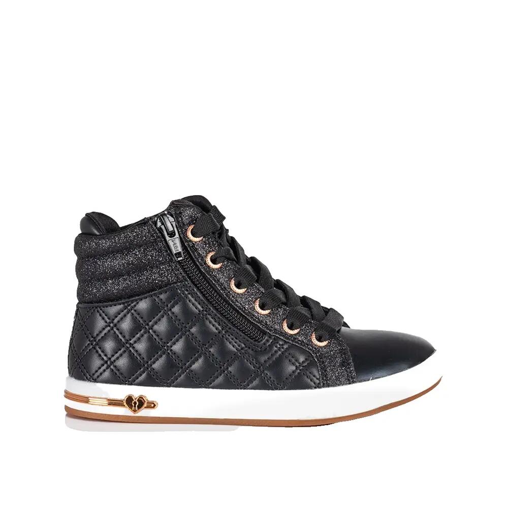 Skechers Shoutouts - Quilted Squad Black 1/4