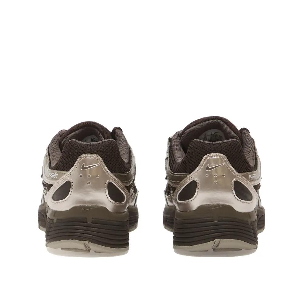 Zapatos Nike P-6000 Marrón Ante/Ridgerock-Crème Ii 4/6