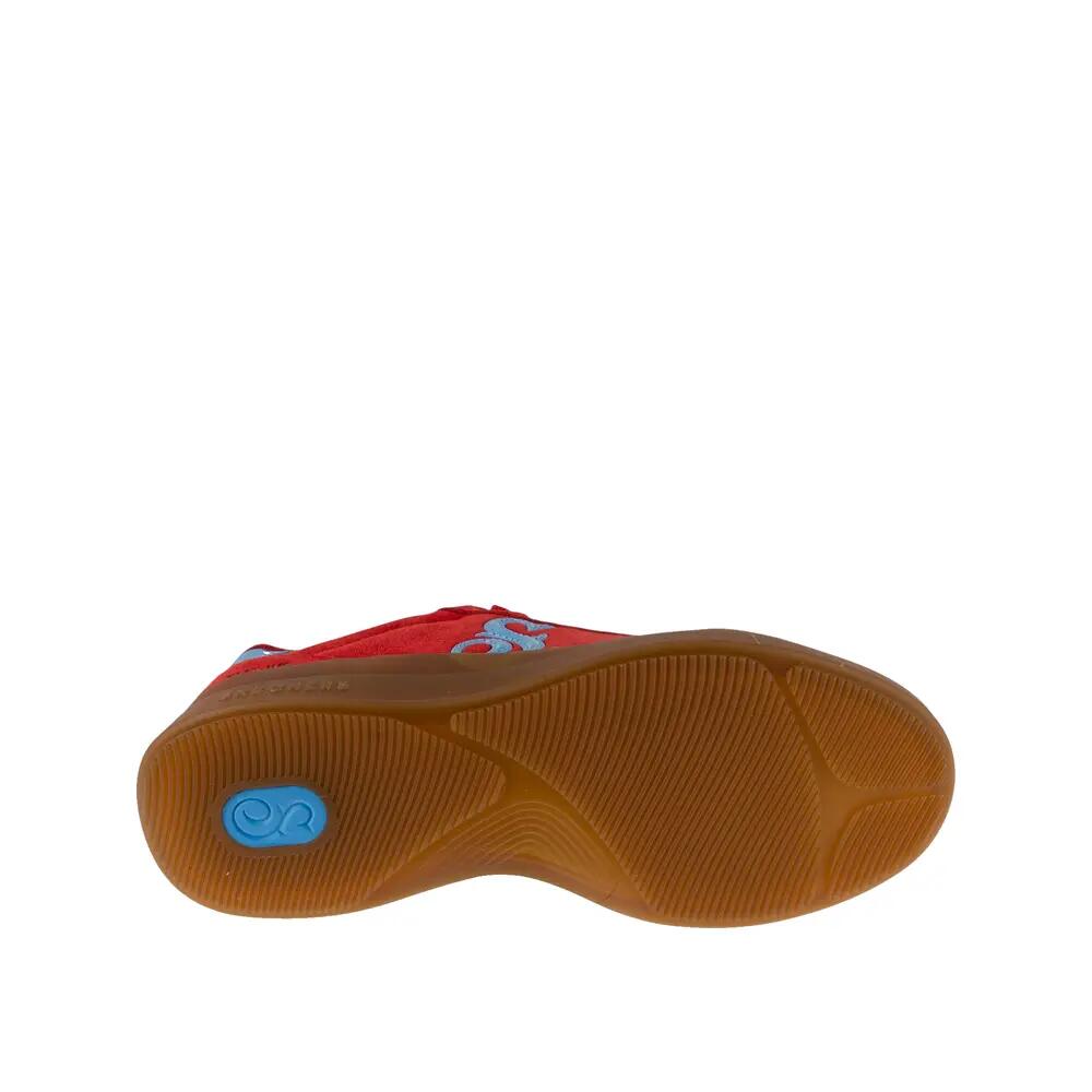 Chaussures Skechers Snoop Cupsole Suède Rouge 4/4