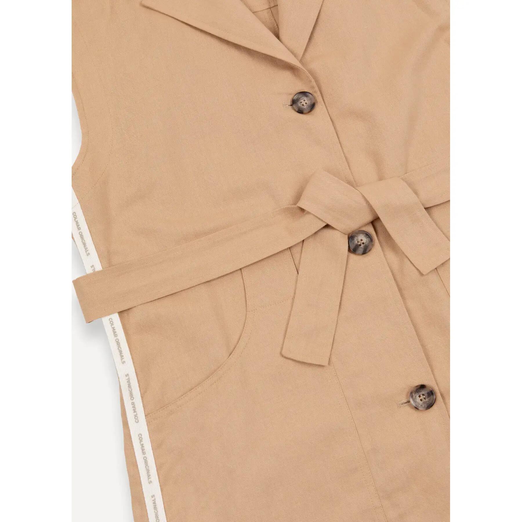 Chemise sans manches en lin femme Colmar 3/5