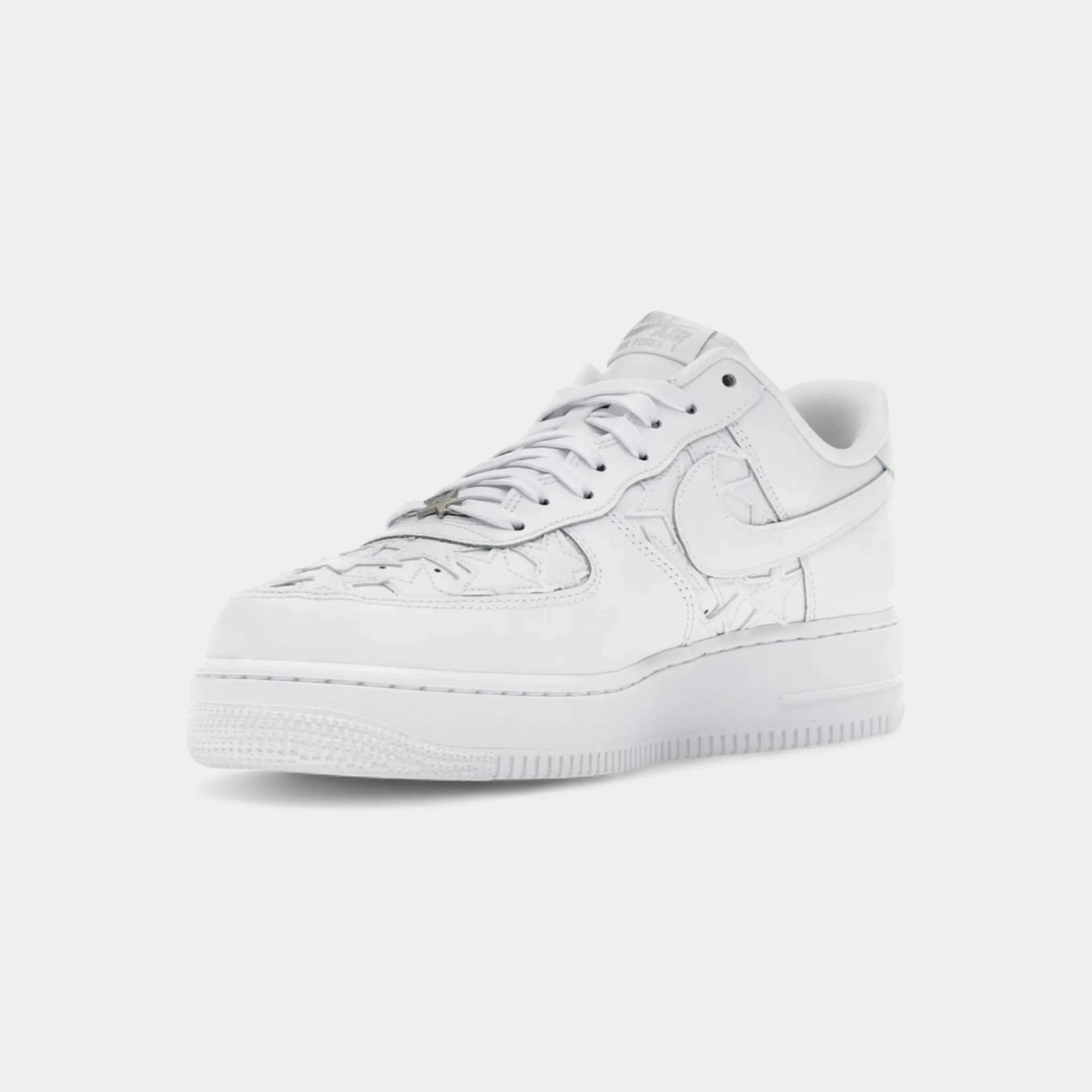 Nike Air Force 1 Low Retro Triple White Stars 3/5