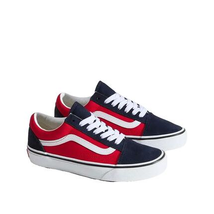Zapatillas Vans Old Skool Junior Roja