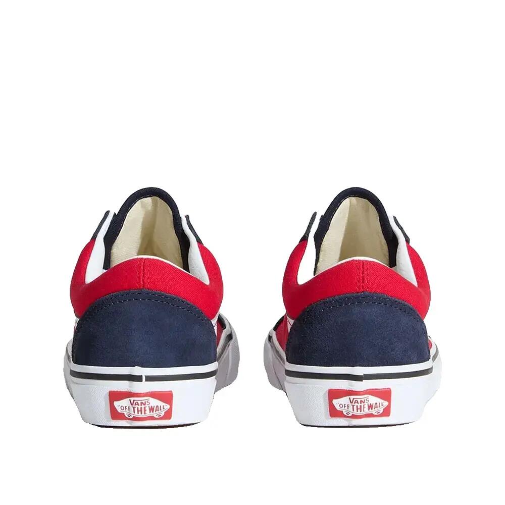 Zapatillas Vans Old Skool Junior Roja 3/4