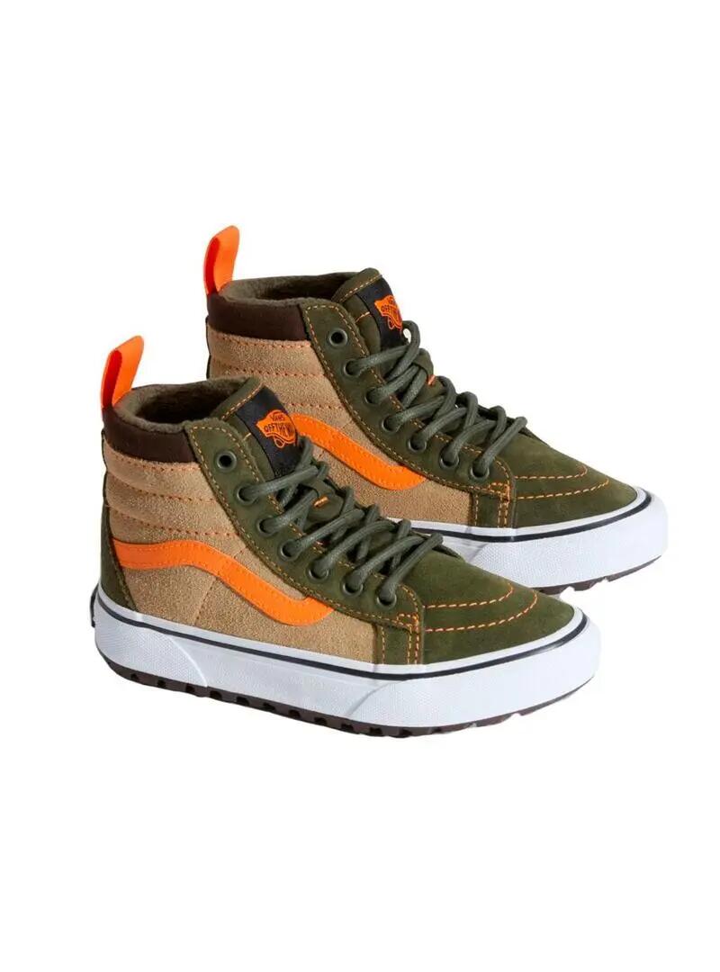 Zapatilla para Niño Vans Sk8-hi mte Verde 3/6