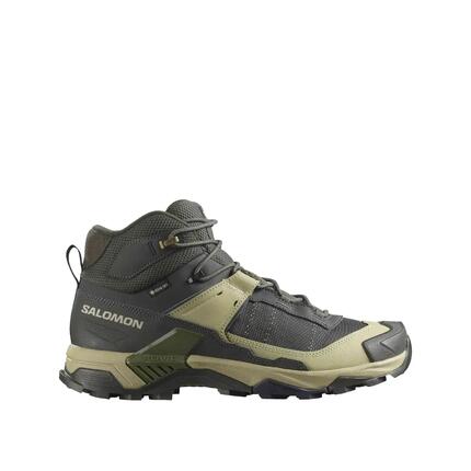 Wanderschuhe Salomon X Ultra 5 Mid GTX Grün