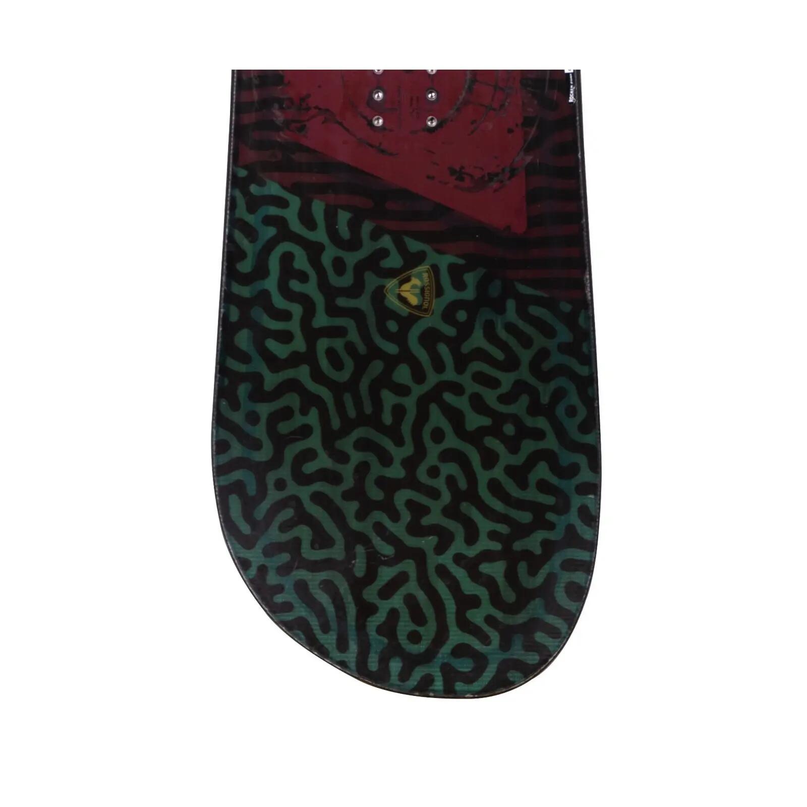 RECONDITIONNE - Snowboard Rossignol Trick Stick + Fixations Coque 4/4