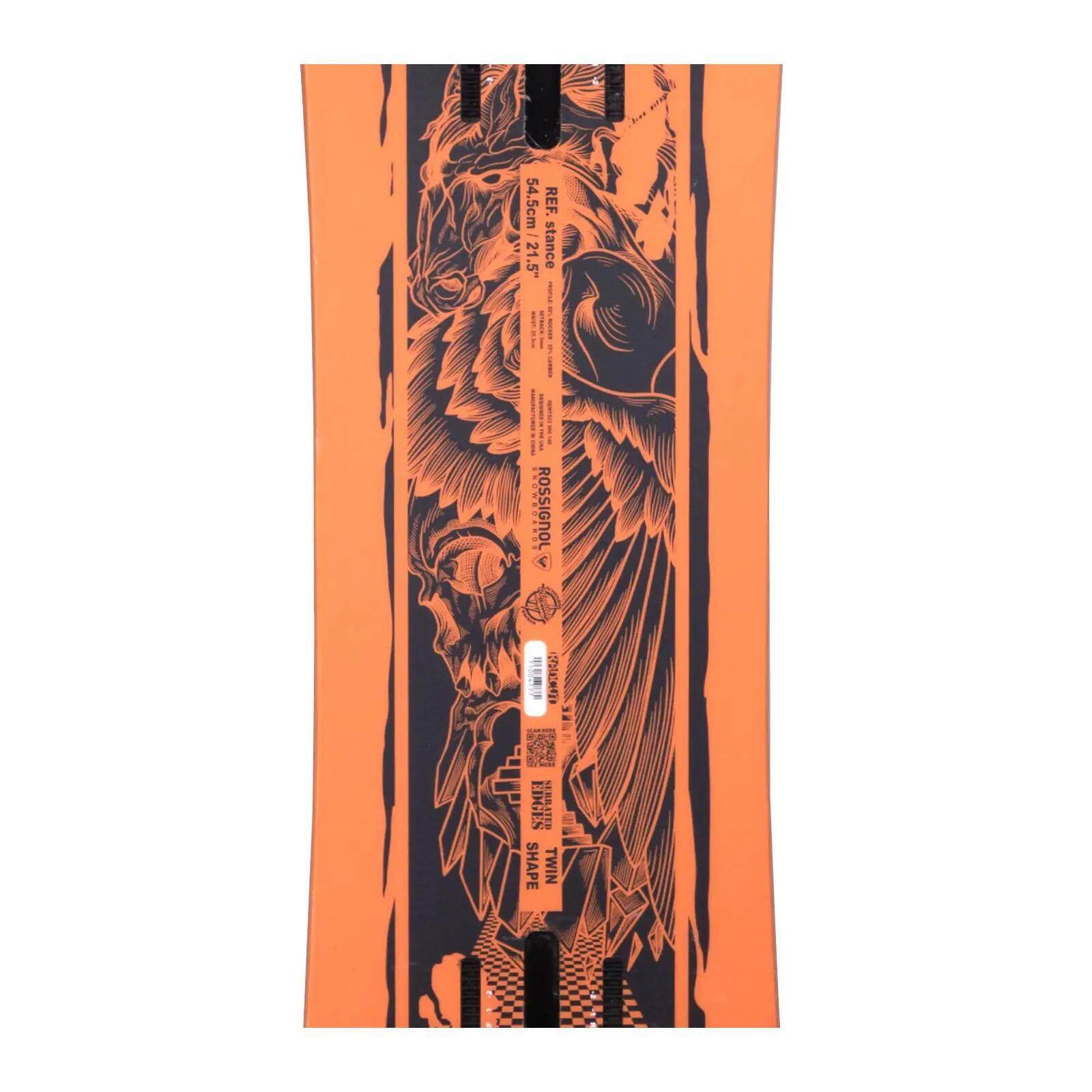 RECONDITIONNE - Snowboard Rossignol Exp 3 Rail + Fixations Coque 3/4