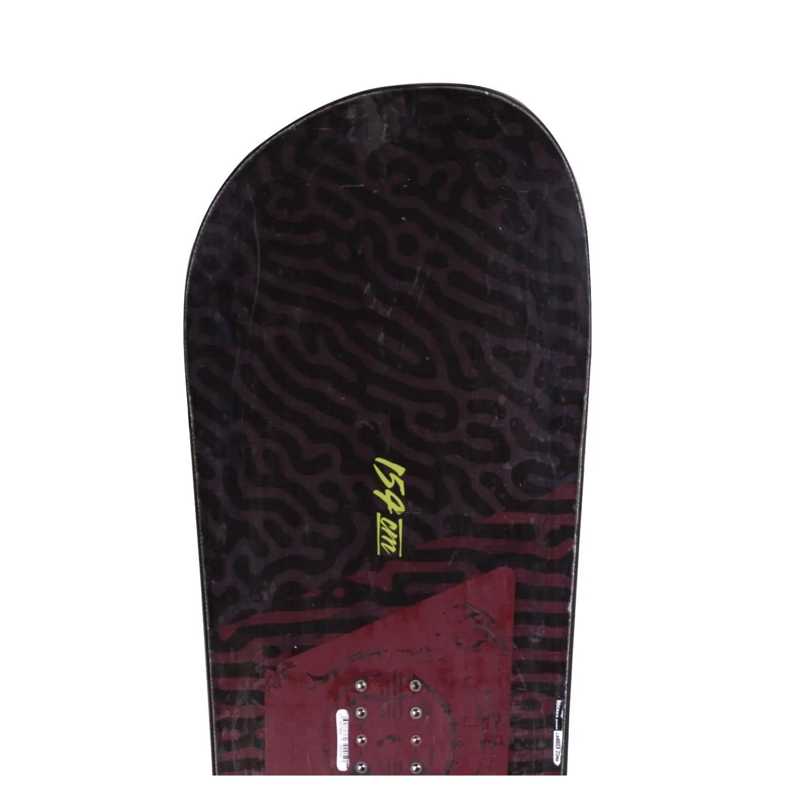 RECONDITIONNE - Snowboard Rossignol Trick Stick + Fixations Coque 2/4