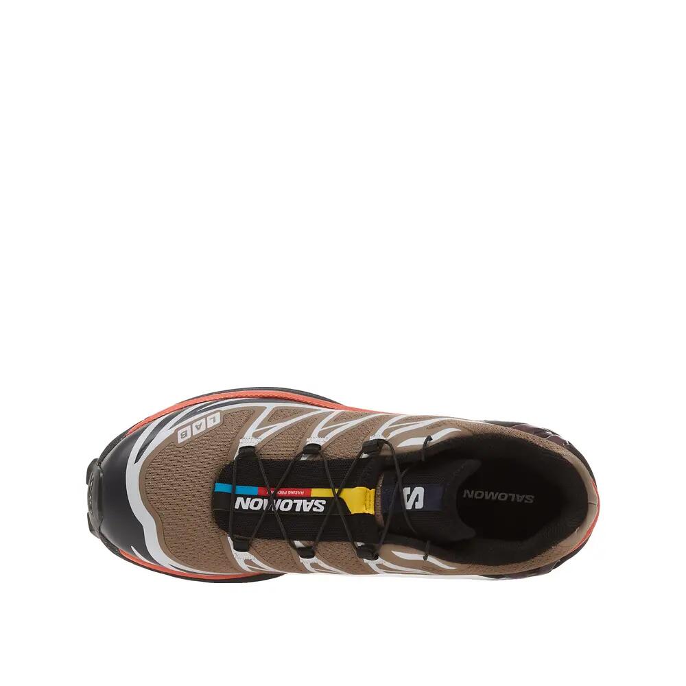 Trail schoenen Salomon XT-6 Marron/Maritime Blue/Huckle 3/6