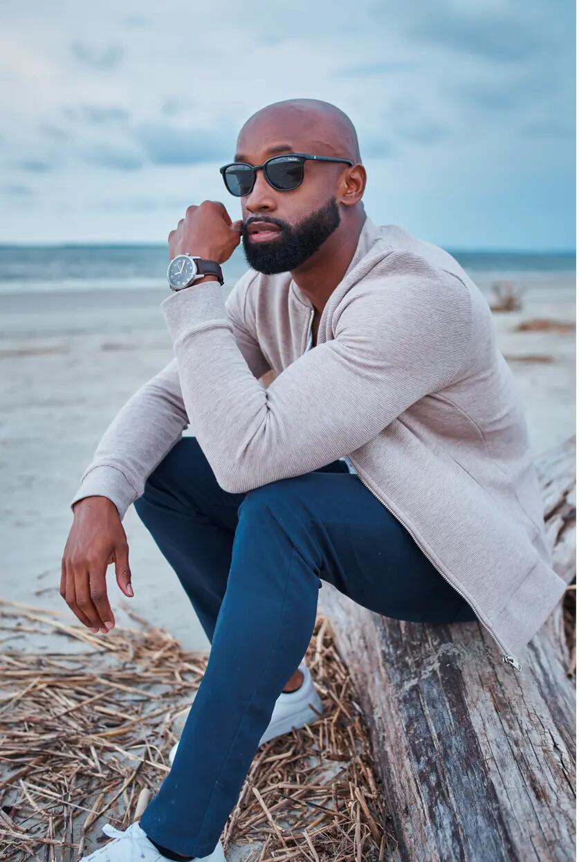 Unisex Sunglasses Hatteras (Black | Black) 4/4