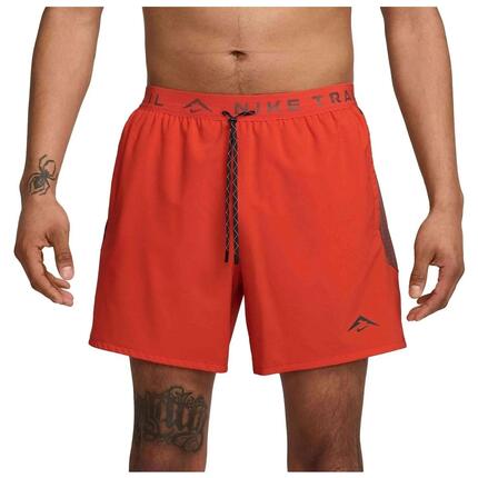 Short Nike modèle Dri-FIT Trail 6 Inch Brief-Lined Shorts "Picante Re pour homme