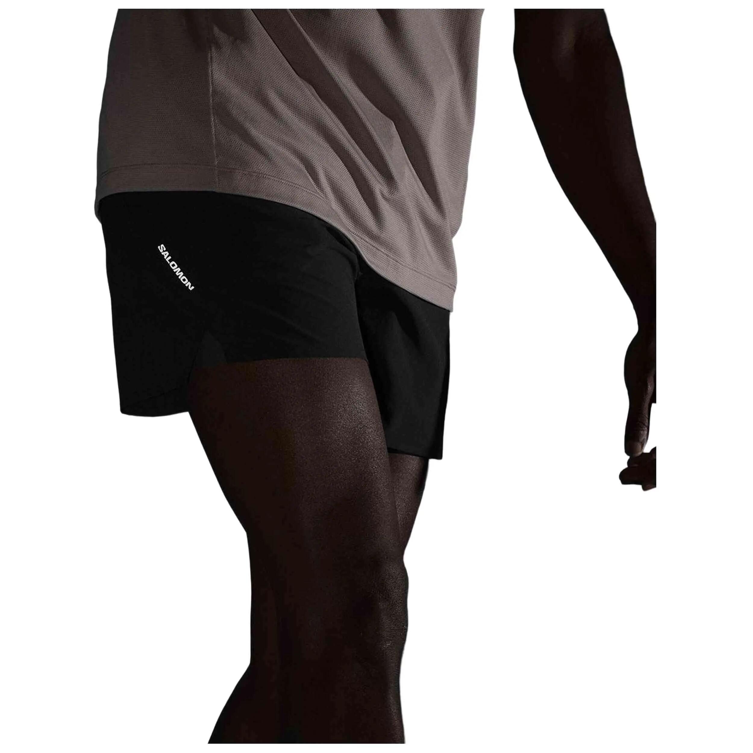 Kurze hose Salomon Modell SHAKEout CORE 5 für männer 3/3