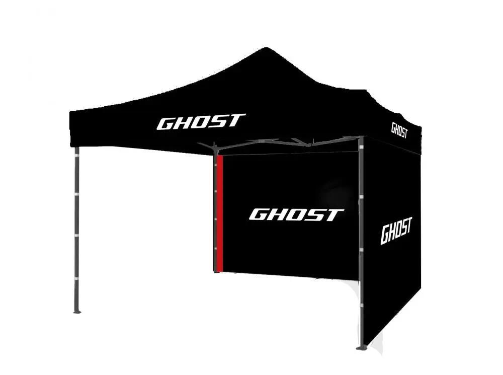 GHOST tente incl. 2 parois latérales noires 3x3 m avec sac de transport 2/3