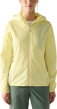 Veste Haglöfs L.I.M Mimic Barrier Hood Jaune Femme