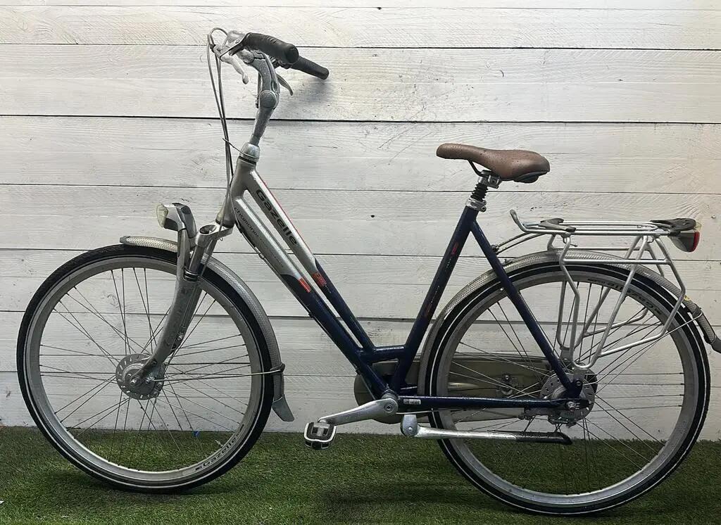 Second Life - Gereviseerd Gazelle stadsfiets bike, zwart 2/2