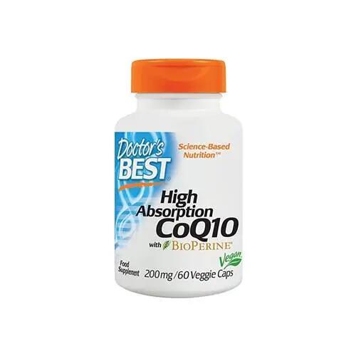 Vitamine și minerale Koenzym Q10 200 Mg I Piperyna Bioperine Vegan 60 buc