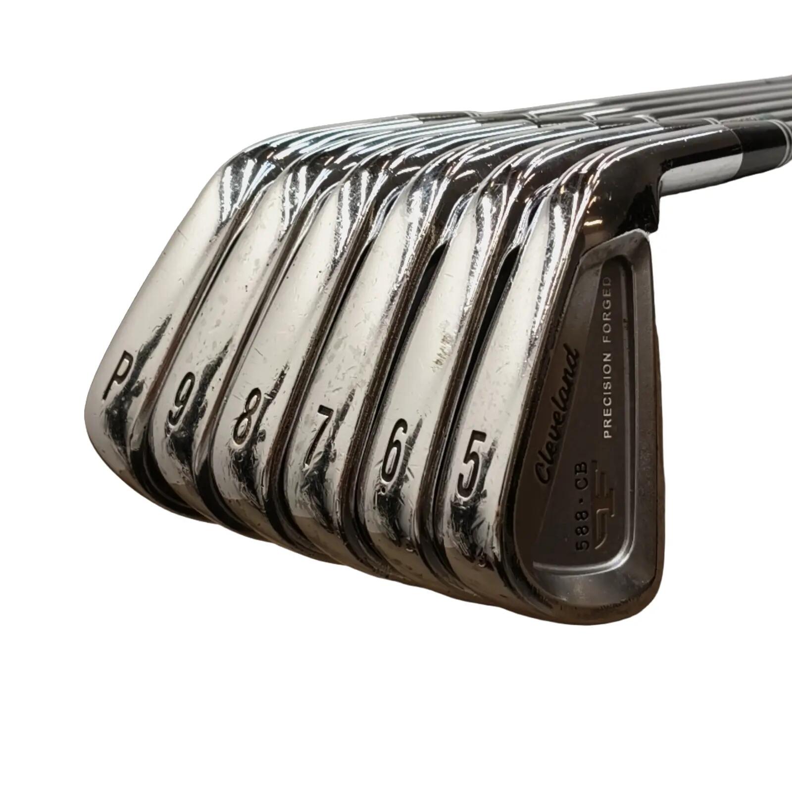 Cleveland 588 CB Eisenset / 5-PW / Flex Regular / Stahl 3/7