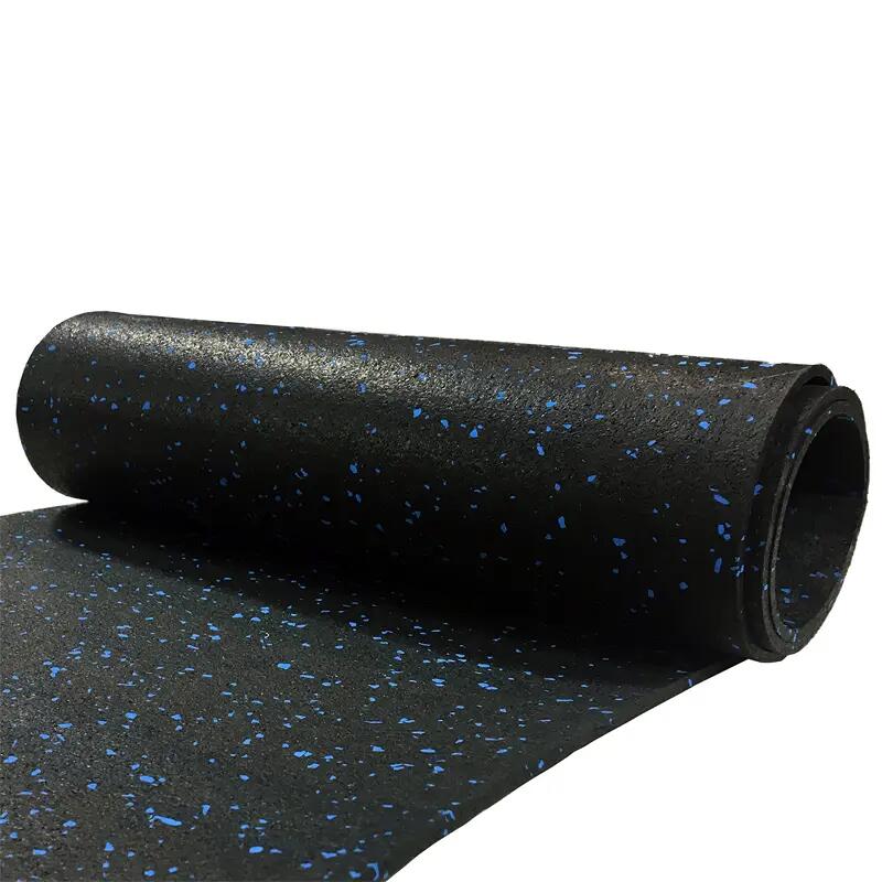Piso de Ginásio em Borracha EPDM Azul 3mm 1 x 15m (15m²) 100% Reciclado 6/9