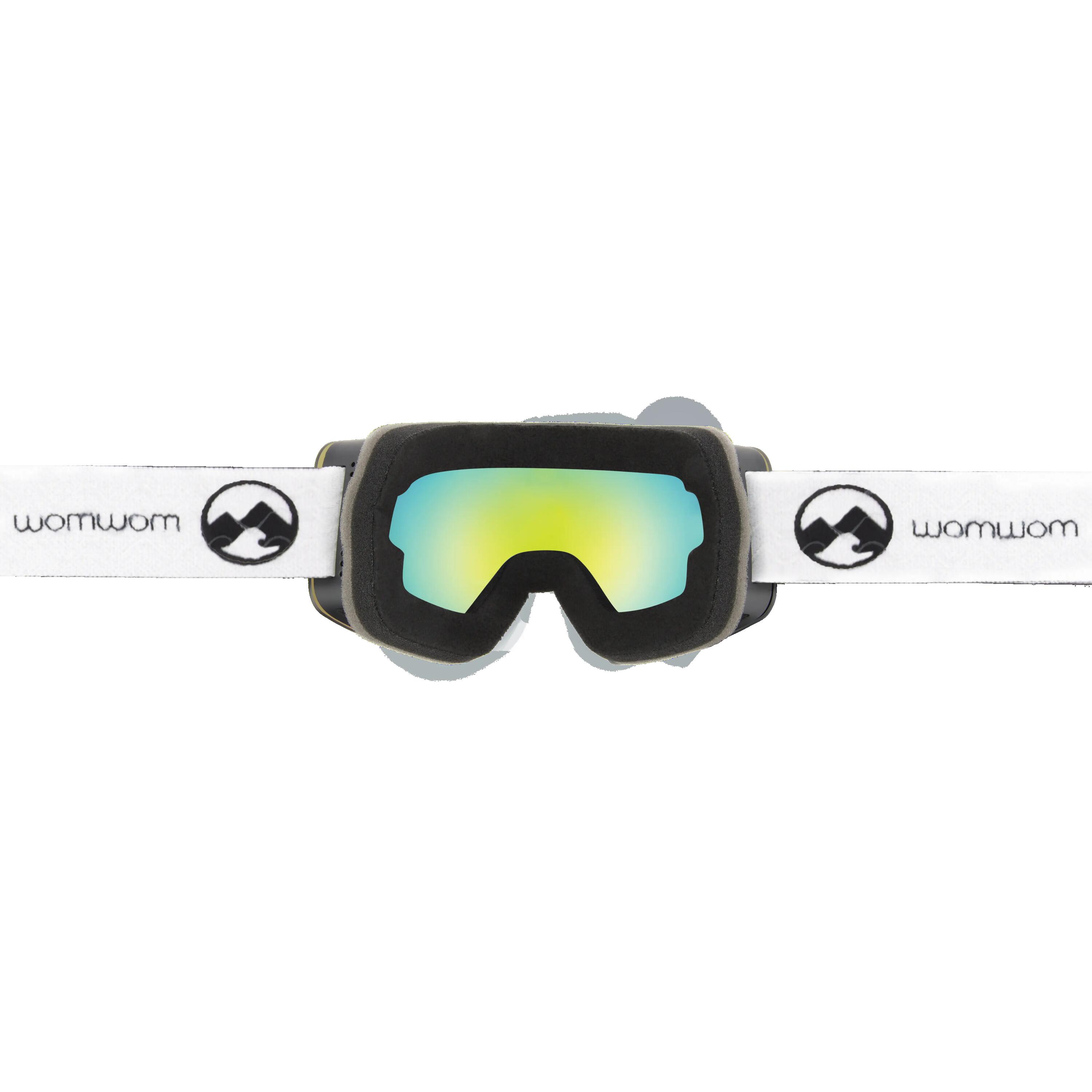 Maschera da sci unisex Legend (Black | Gold) 5/7