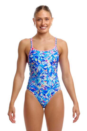 Funkita Damen Badeanzug Diamond Back One Piece FKS033L