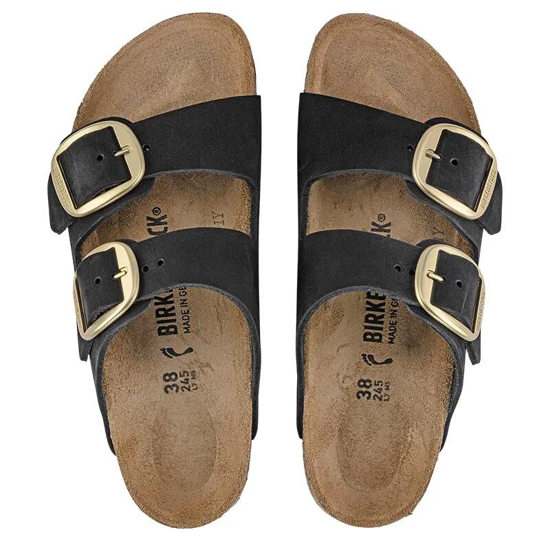 Sandale Femme Birkenstock ARIZONA BIG BUCLE NUBUCK 5/7