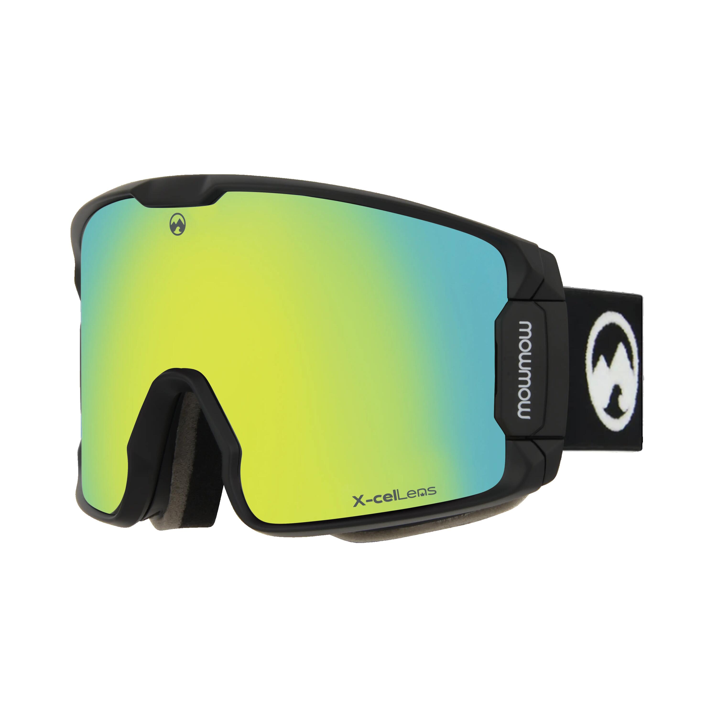 Maschera da sci unisex Legend (Black | Gold) 3/7