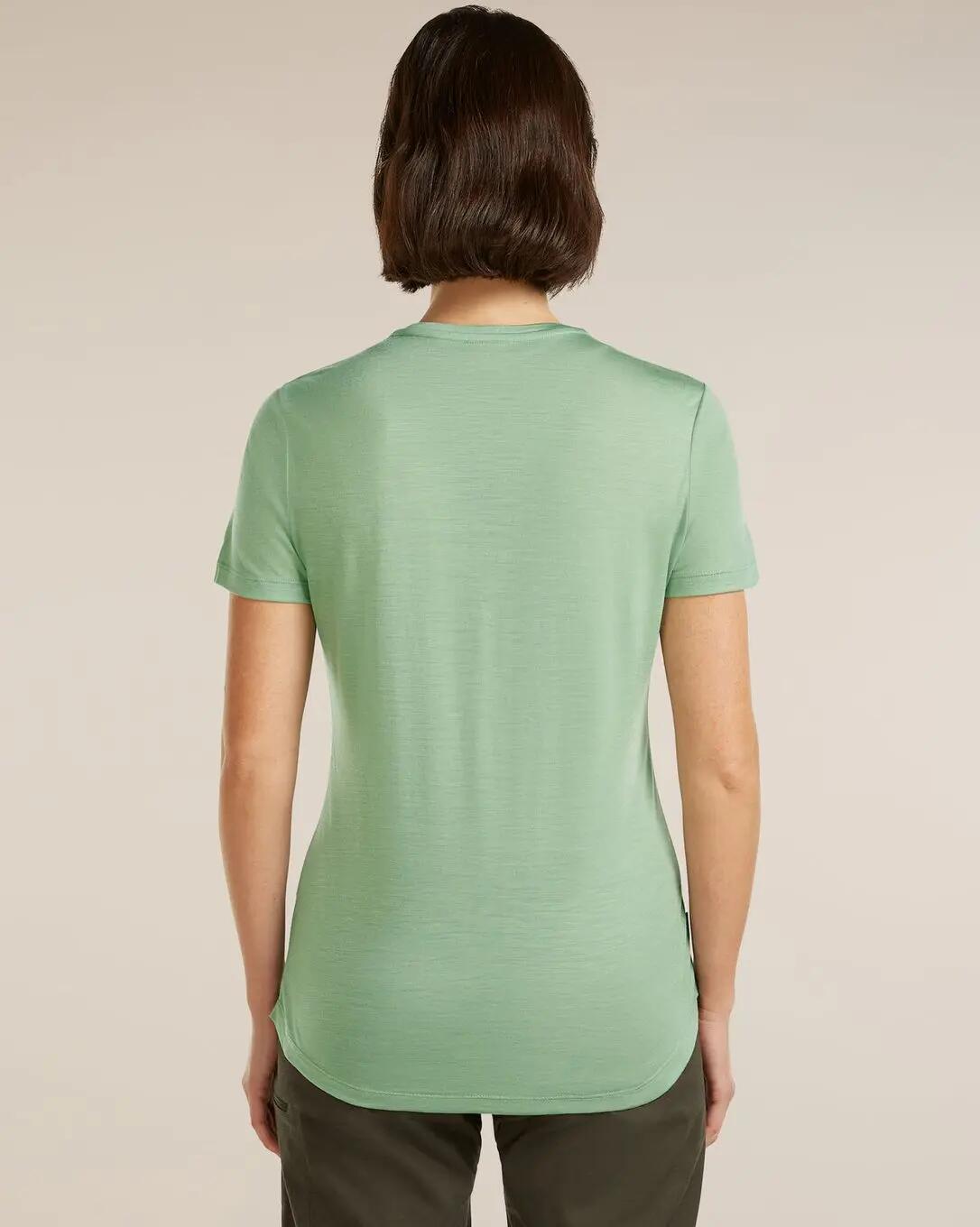 Icebreaker 125 Sphere III Funktions-T-Shirt für Damen, grün 2/6