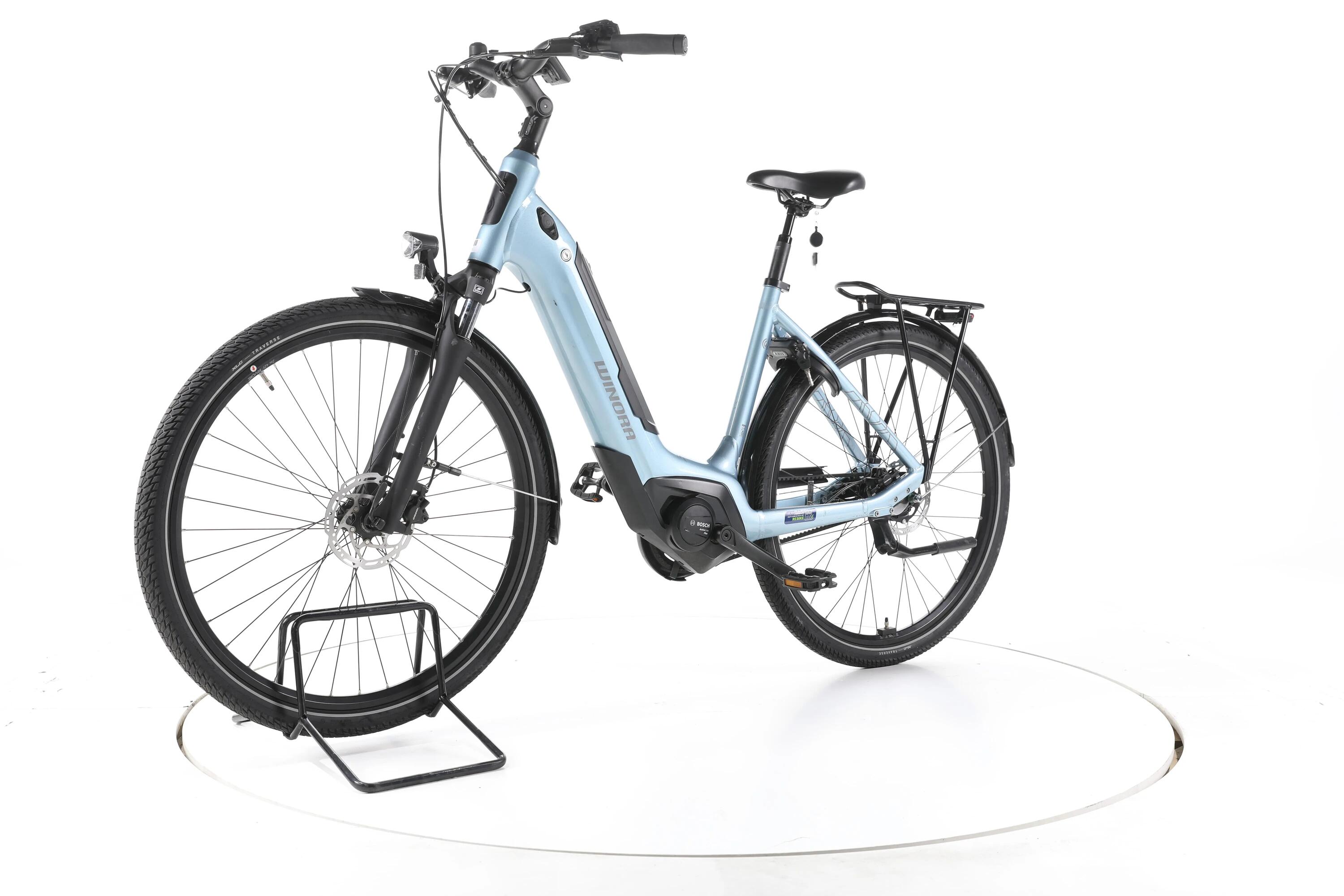 Segunda vida - Winora Tria R8 City E-Bike Cuadro bajo 2025 - Muy buen estado 5/7