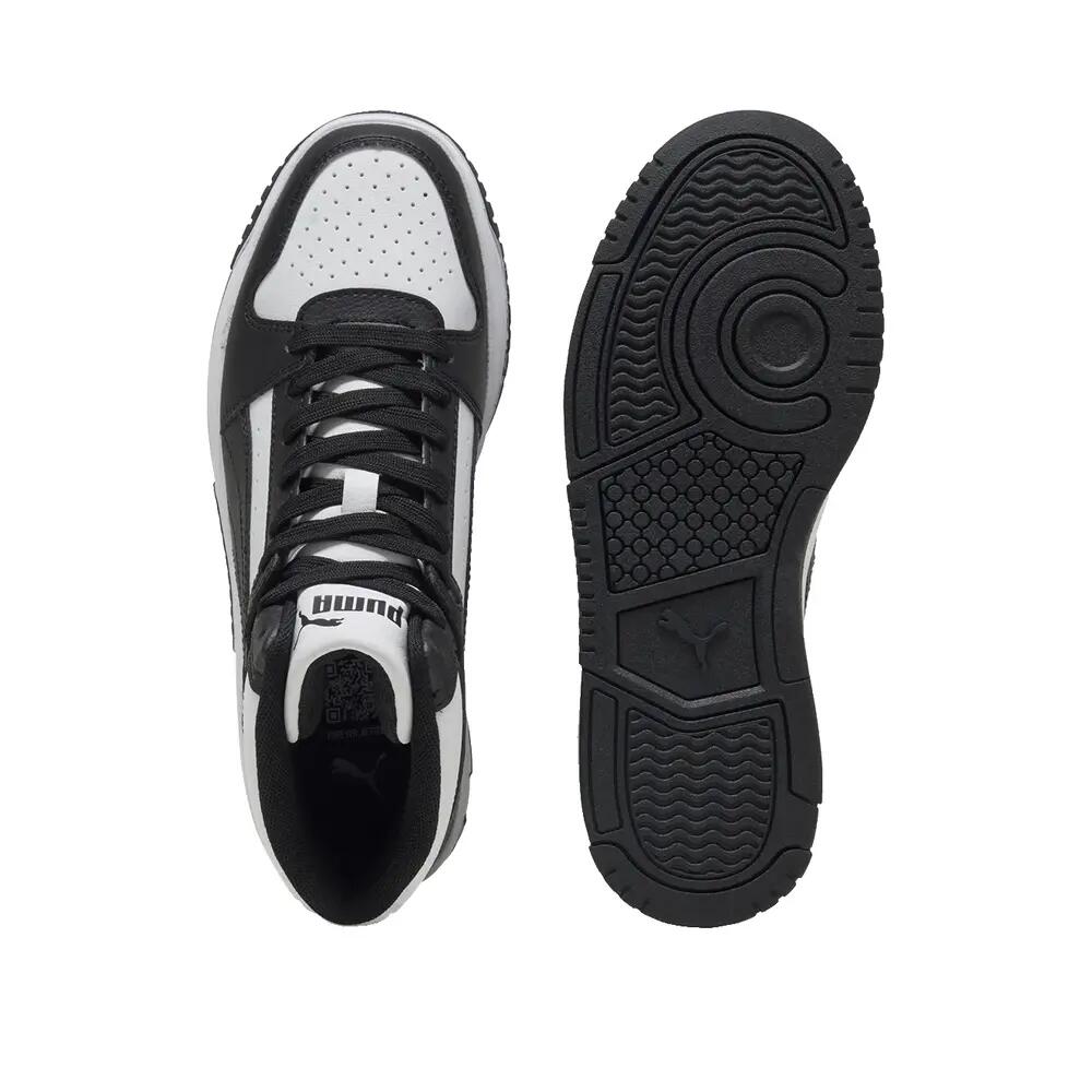 Scarpe PUMA Rebound Slam Mid Jr Bianche 5/6