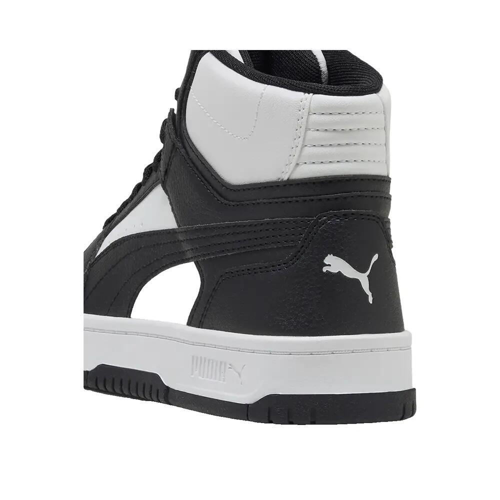 Scarpe PUMA Rebound Slam Mid Jr Bianche 4/6