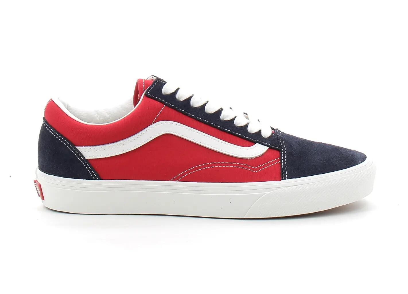 Scarpe Vans Old Skool Blu/Rosso 5/6