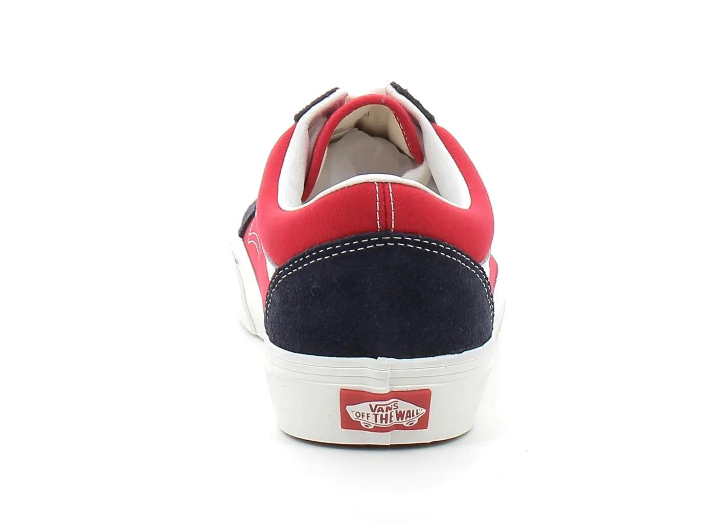 Scarpe Vans Old Skool Blu/Rosso 4/6