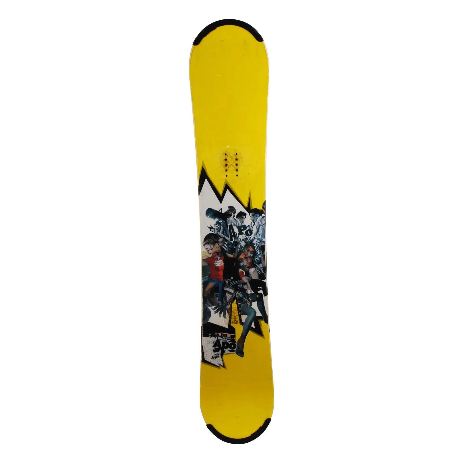 RECONDITIONNE - Snowboard Apo Method Projet + Fixations Coque 2/4