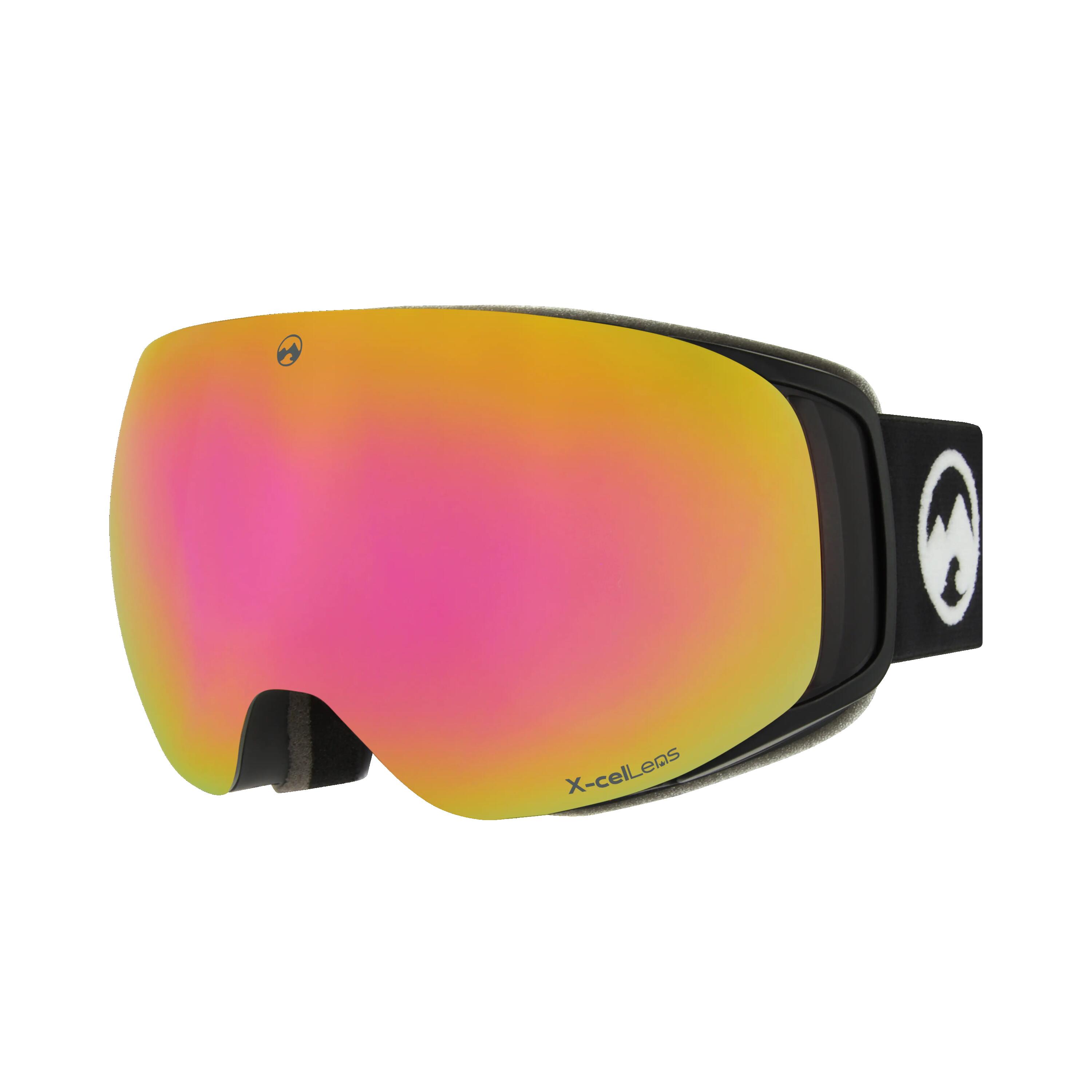 Unisex Skibrille Gravity (Black | Red) 3/6
