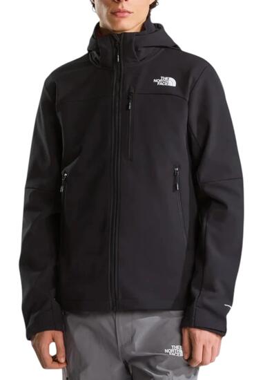 The North Face - Veste Softshell Homme à Capuche Diablo, Noir