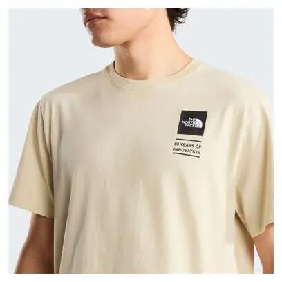 Maglietta The North Face Icon Celebration Beige da uomo 7/7