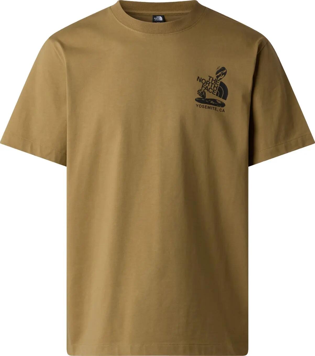 Camiseta The North Face Stones para hombre, color caqui 4/5