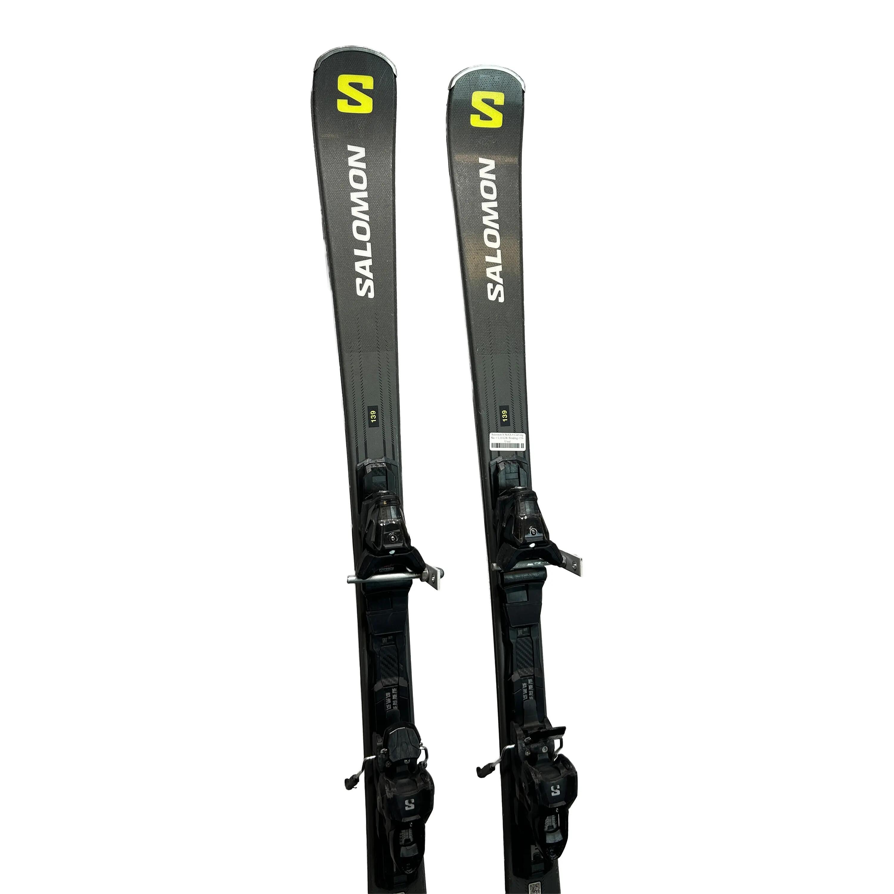 Reconditionné - Ski Salomon S/MAX 6 Carving Ski + L10 GW Binding-139-Used 5/6